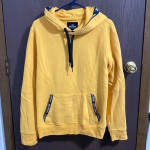 Hollister Medium Yellow Hoodie